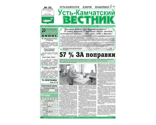 №25 (827) от 08.07.2020