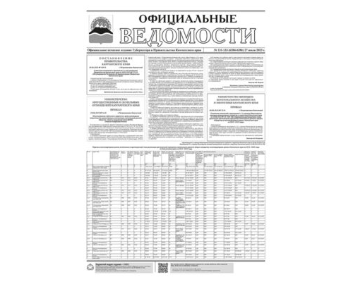 №131-133 (6384-6386) от 27.07.2023