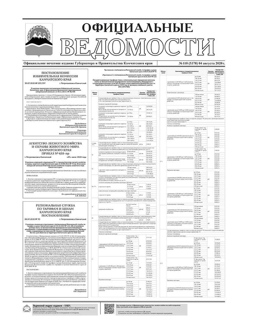 №118 (5378) от 04.08.2020