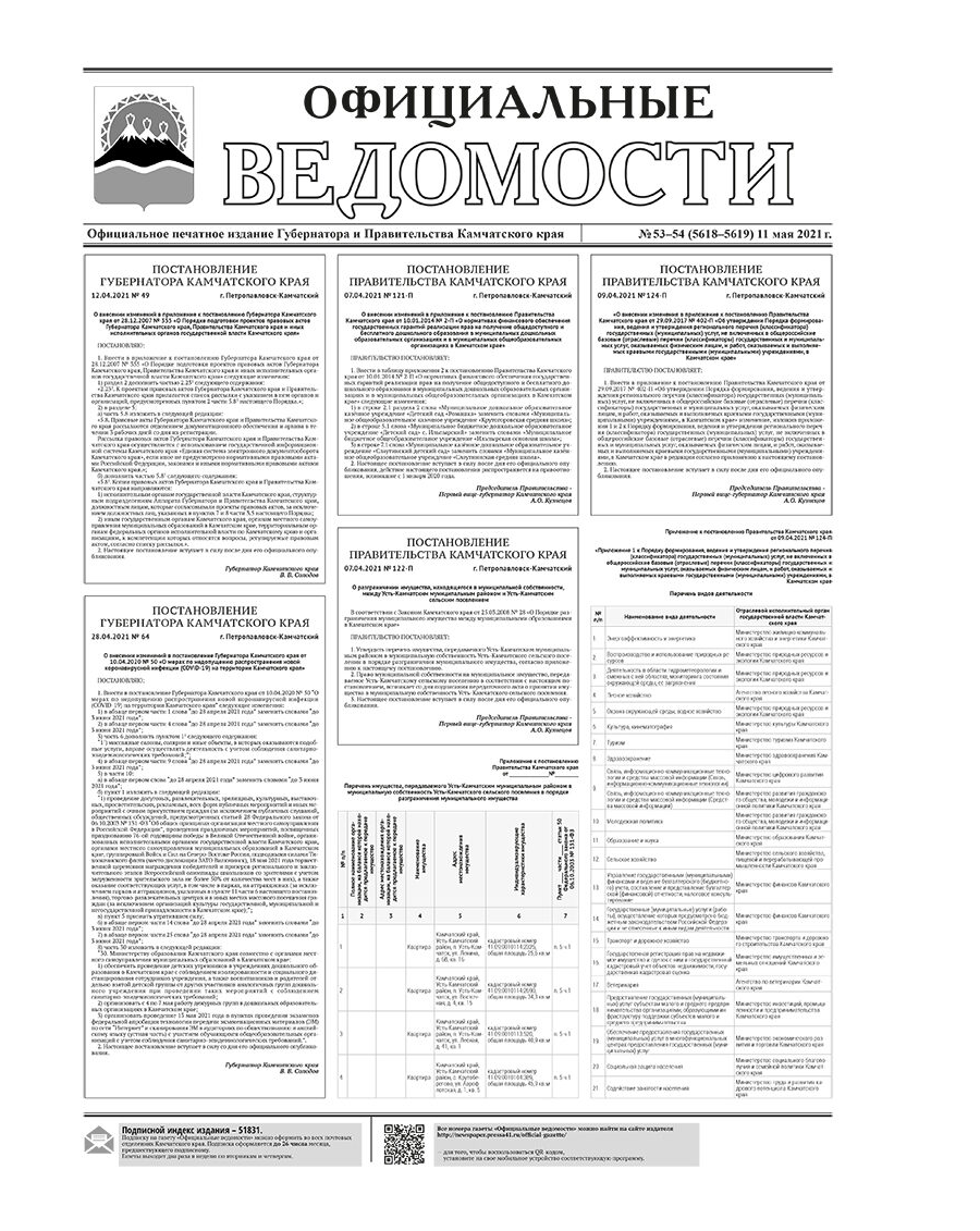 №53–54 (5618–5619) от 11.05.2021