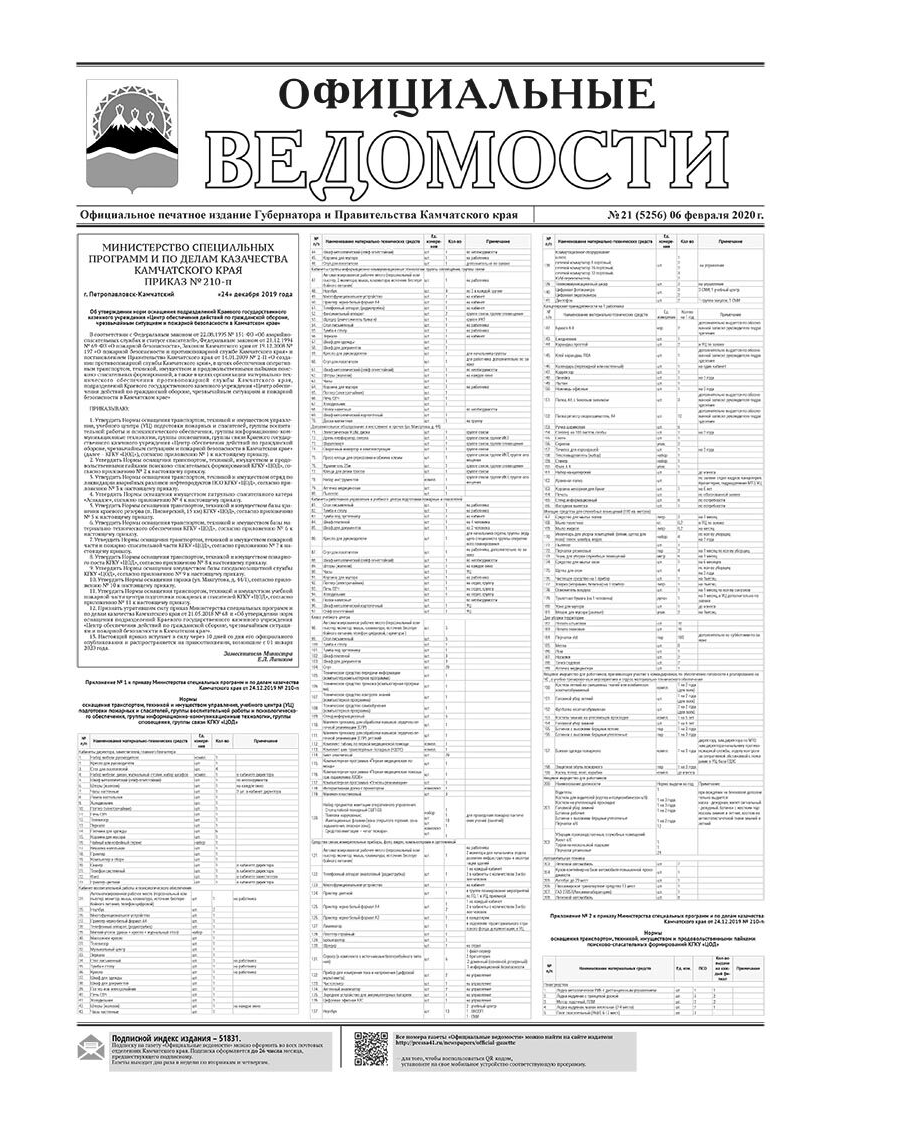 №21 (5256) от 06.02.2020